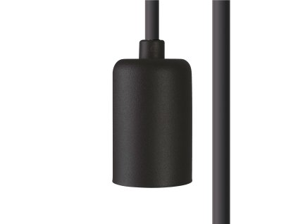Nowodvorski CAMELEON CABLE E27 BL 8668, h=350 cm - čierna