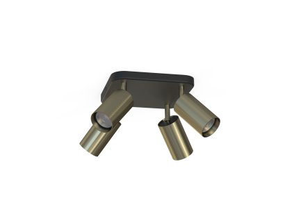 Nowodvorski EYE SPOT BRASS IV 8820 - čierna,mosadz