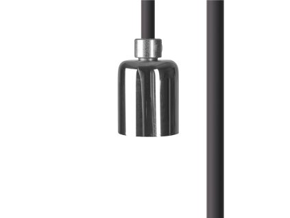 Nowodvorski CAMELEON CABLE GU10 BL/CH 8630, h=500 cm - chrómová,čierna