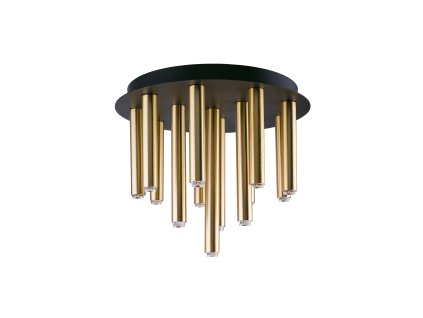 Nowodvorski STALACTITE XIII 9054, ø=34 cm - mosadz,čierna