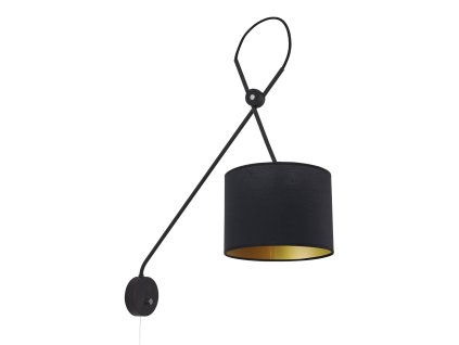 Nástenné svietidlo VIPER BLACK I 6513