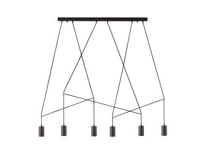 Nowodvorski IMBRIA BLACK 9675, h=130 cm - čierna