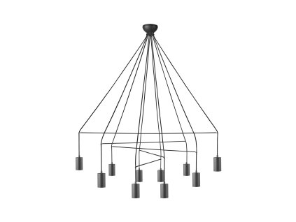 Nowodvorski IMBRIA BLACK 9680, h=130 cm - čierna