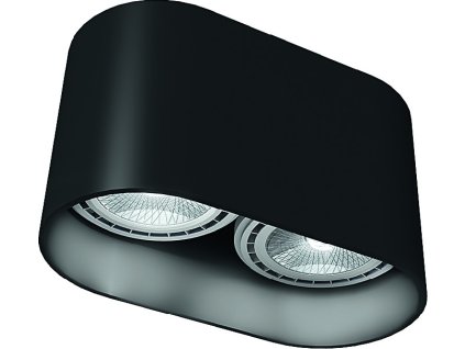 Nowodvorski OVAL BLACK 9240 - čierna