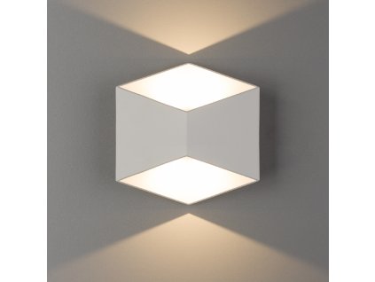 Nástenné exteriérové svietidlo TRIANGLES LED WHITE 8143