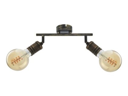 Rabalux Fidel 3215 - E27 2x MAX 25 - antická zlatá