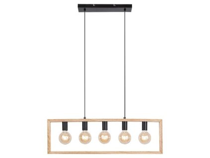 Rabalux Indigo 2294 - E27 5x MAX 40 - čierna