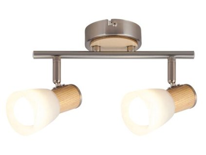 Rabalux Gavin 6487 - E14 2x MAX 40 - saténová chrómová