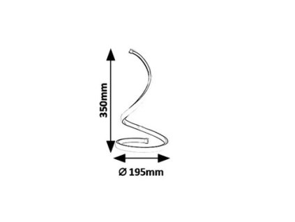 Rabalux Anais 5470 - LED 4,8 - zlatá