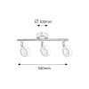 Rabalux Zora 5941 - LED 3x 4,5 - chrómová