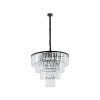 Svietidlo CRISTAL BLACK L 7614