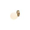 Nástenné svietidlo ICE BALL BRASS 8126