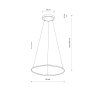 Závesné svietidlo CIRCOLO LED M 11604
