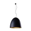 Kuchynské svietidlo EGG BLACK XL 9026