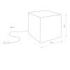 Dekoratívne exteriérové svietidlo CUMULUS CUBE 8965