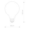 LED žiarovka BULB GLASS BALL 9177