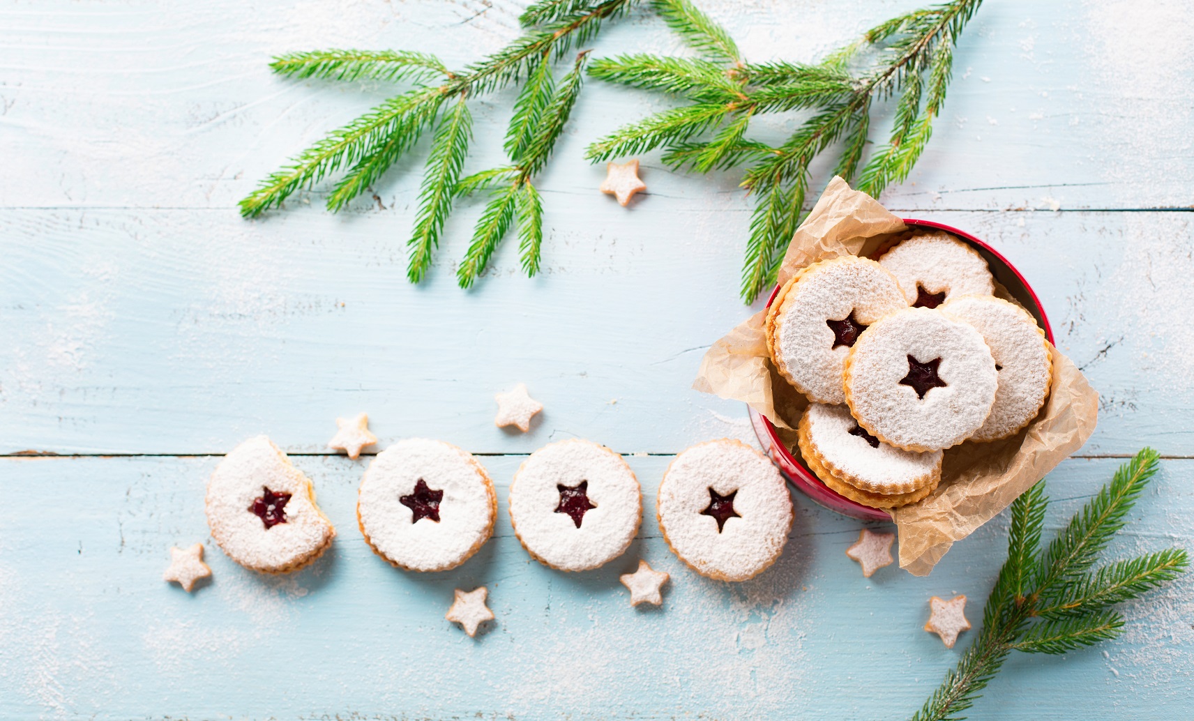 Vánoční linecké cukroví