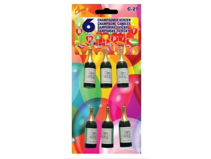 svíčky šampaň alvarak