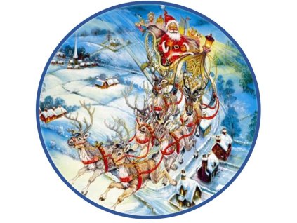 Santa Claus 1 kruh