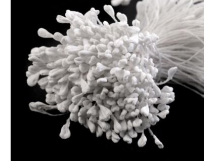 pestíky ploché bílé