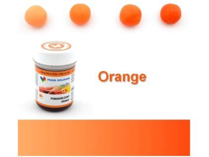 oranžová gel.