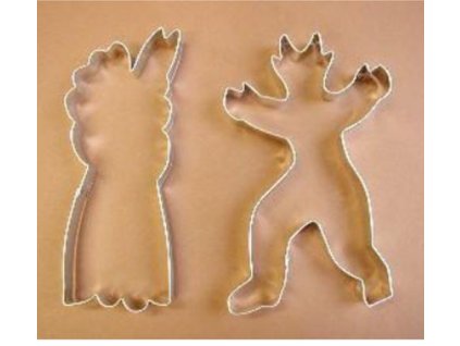 sada vykrajovátek čert a mikuláš