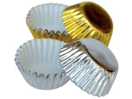 alvarak košíčky zlaté a stříbrné