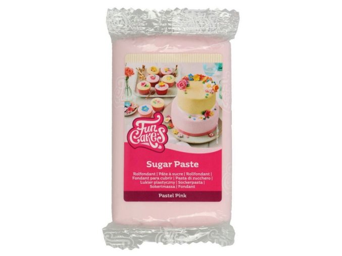 fc sugar paste pastel pink
