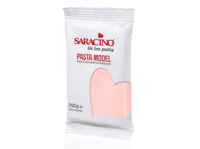 Modelovací hmota Saracino Baby pink 250 g