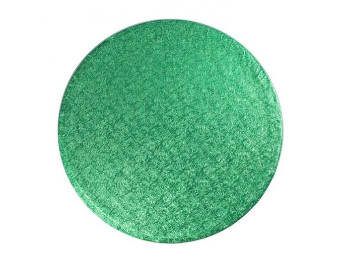 podložka kruh tm. zelená