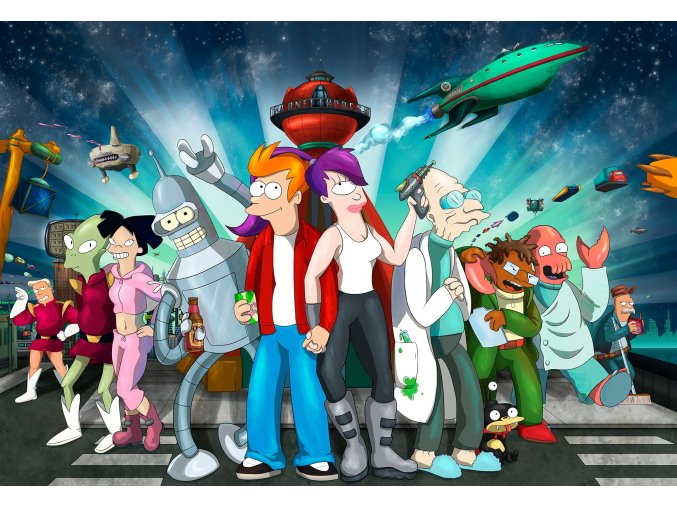 futurama A4