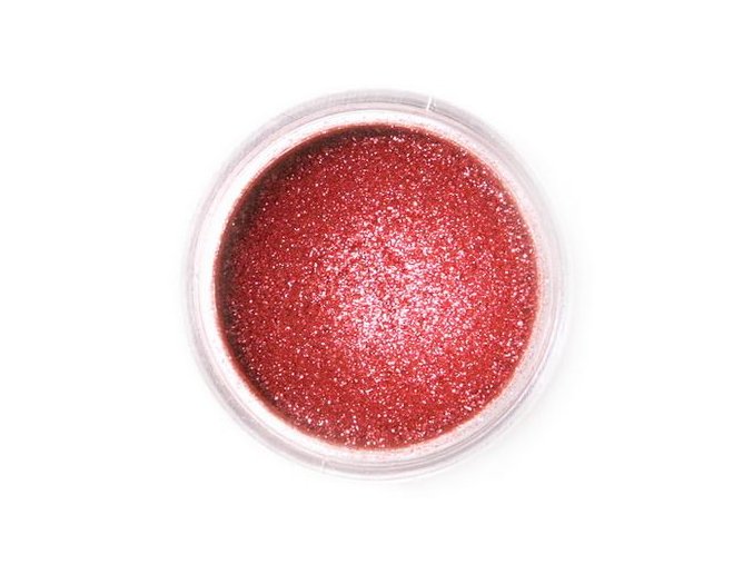 prach. Sparkling deep red