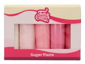 fc sugar paste pink mix