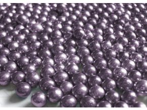 fialové metalické perly