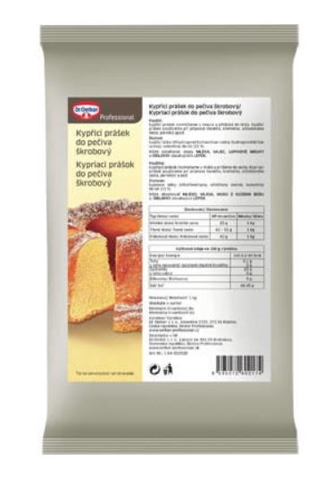 Kypřící prášek Dr. Oetker 1 kg