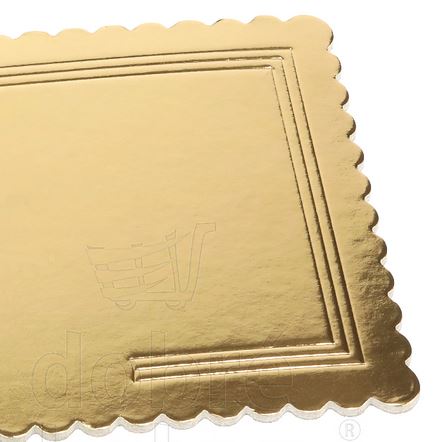 Podložka pevná zlatá 20 x 30 cm