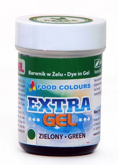 Gelová barva Food Colours Extra Zelená 35 g