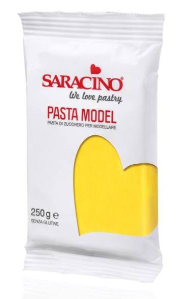 Modelovací hmota Saracino žlutá 250 g