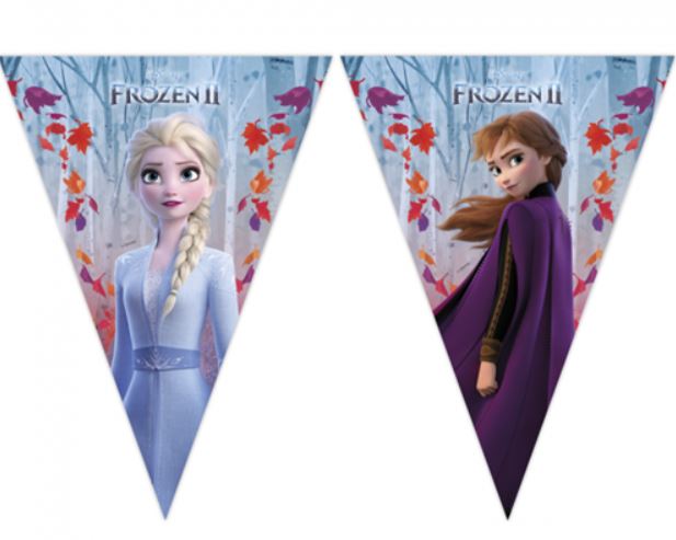 Vlaječková girlanda Frozen 2 - 230 cm