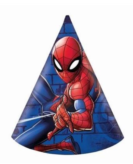 Party čepičky Spiderman 6 ks