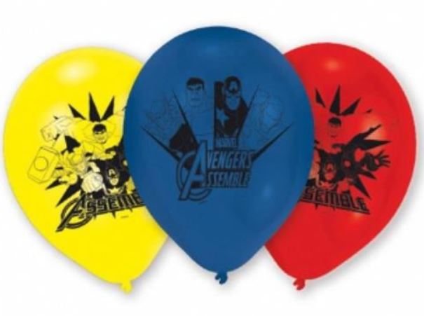 Latexové balonky Avengers 6 ks