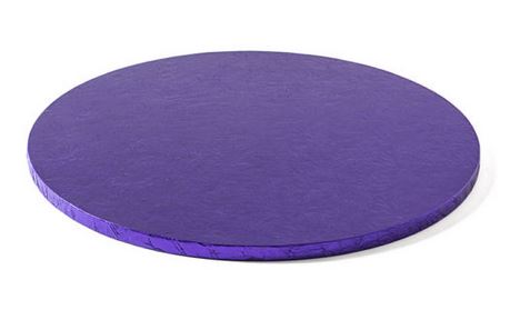 Podložka pevná fialová kruh 35 cm