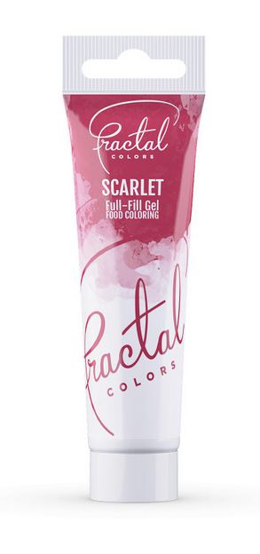 Gelová barva Fractal - Scarlet (30 g)