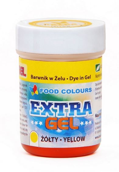 Gelová barva extra žlutá 35 g