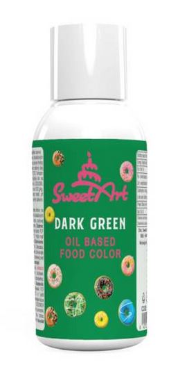 SweetArt olejová barva Dark Green (70 g)