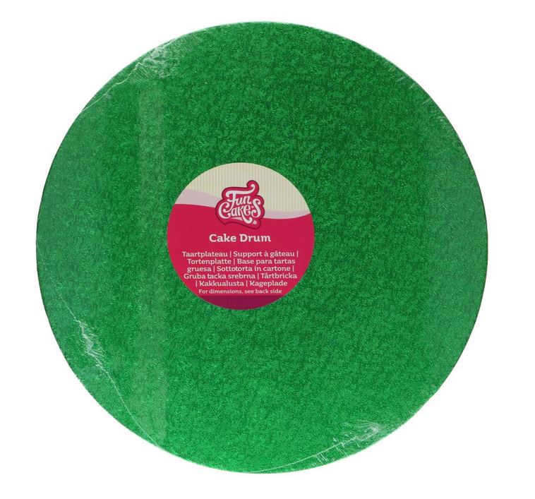 Podložka FunCakes kruh 30,5 cm Green