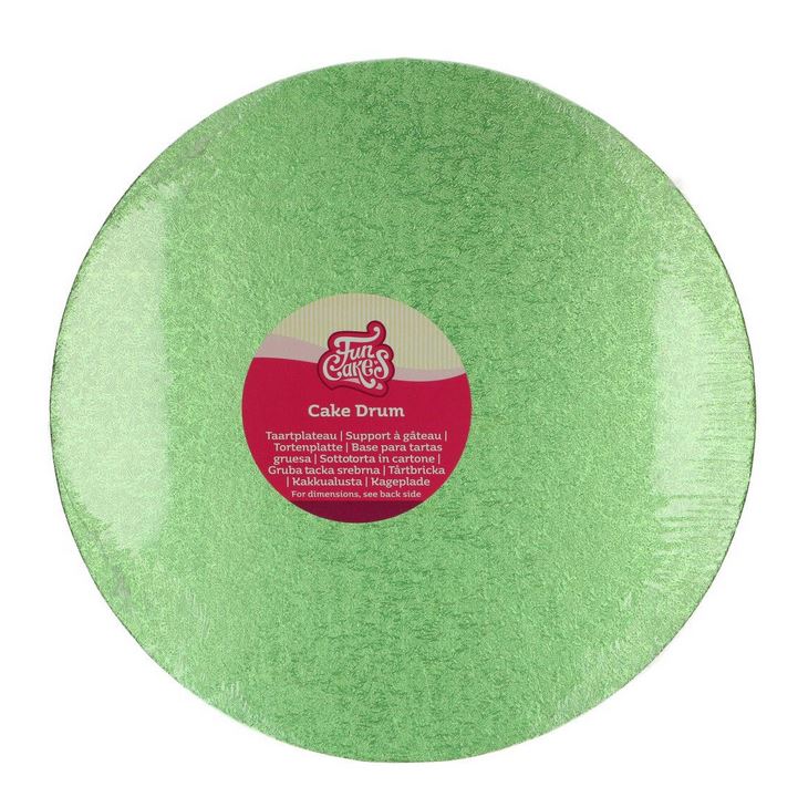 Podložka FunCakes kruh 30,5 cm Light Green