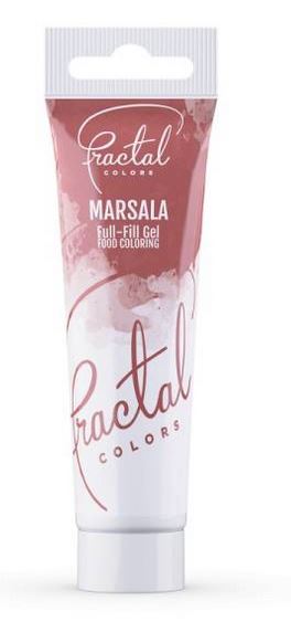 Gelová barva Fractal - Marsala (30 g)
