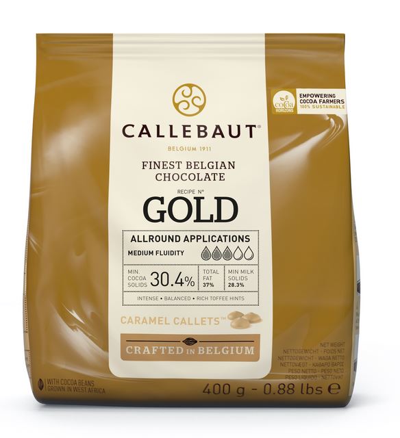 ČOKOLÁDA Callebaut GOLD 400 g