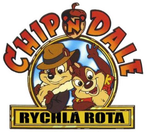 Chip a Dale kruh 20 cm